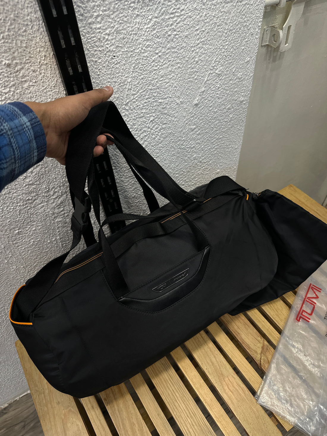 T.M. Premium Original Quantum Duffel Bag – Black