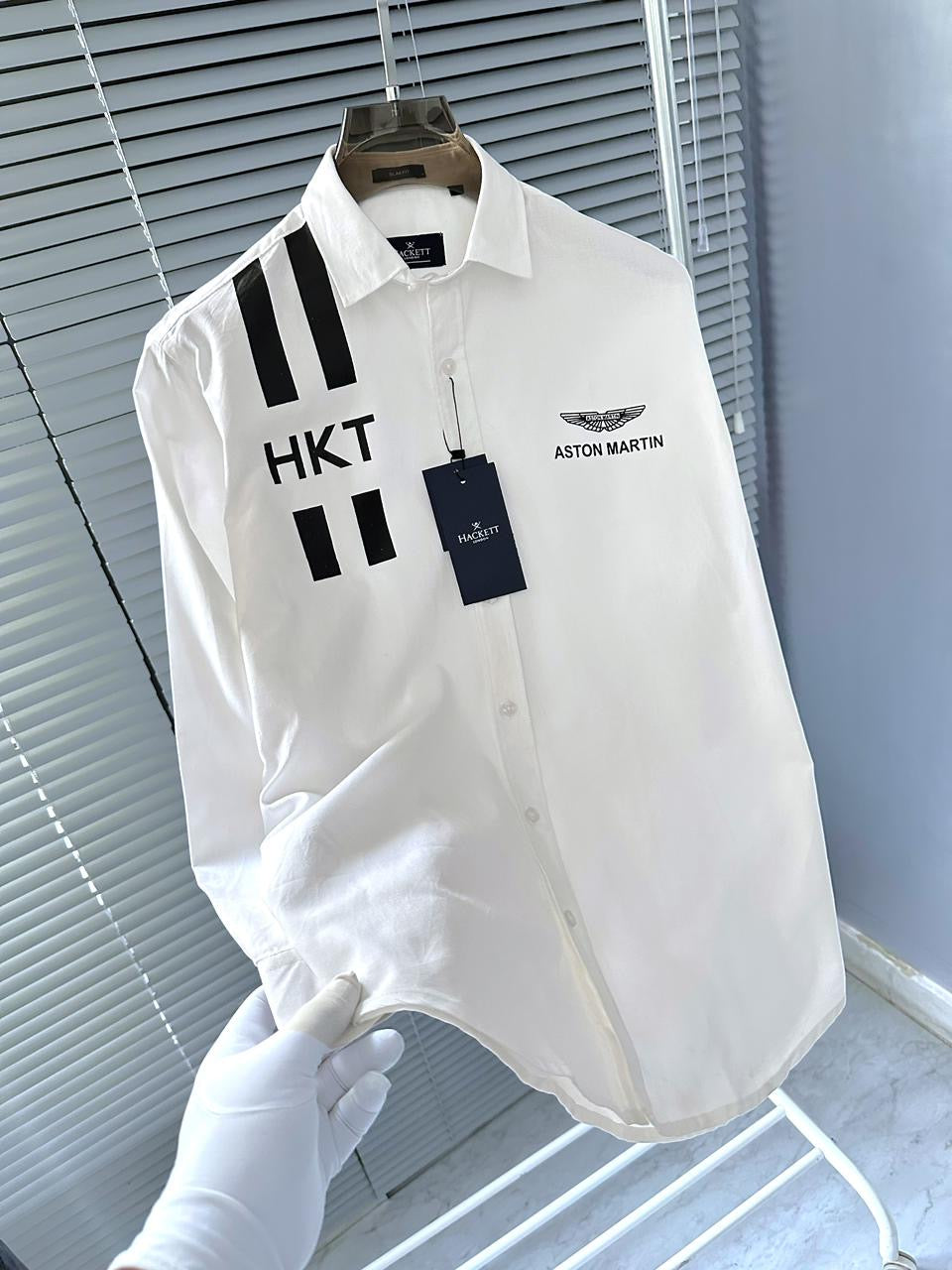 H.K.T. Premium Cotton Oxford Shirt – Full Sleeves, 2 Colors