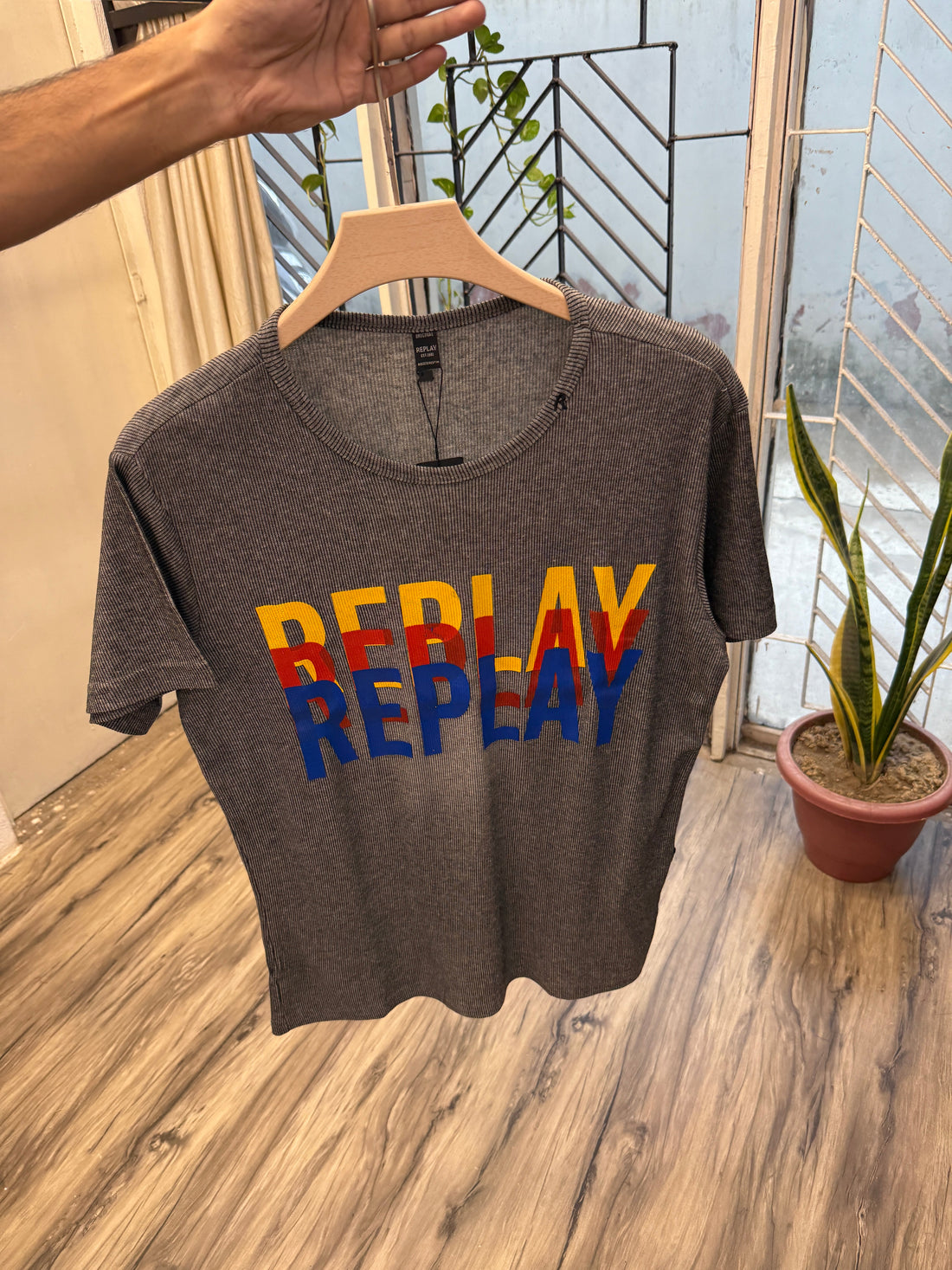 Premium Round Neck T-Shirt Size 40 – Design 163