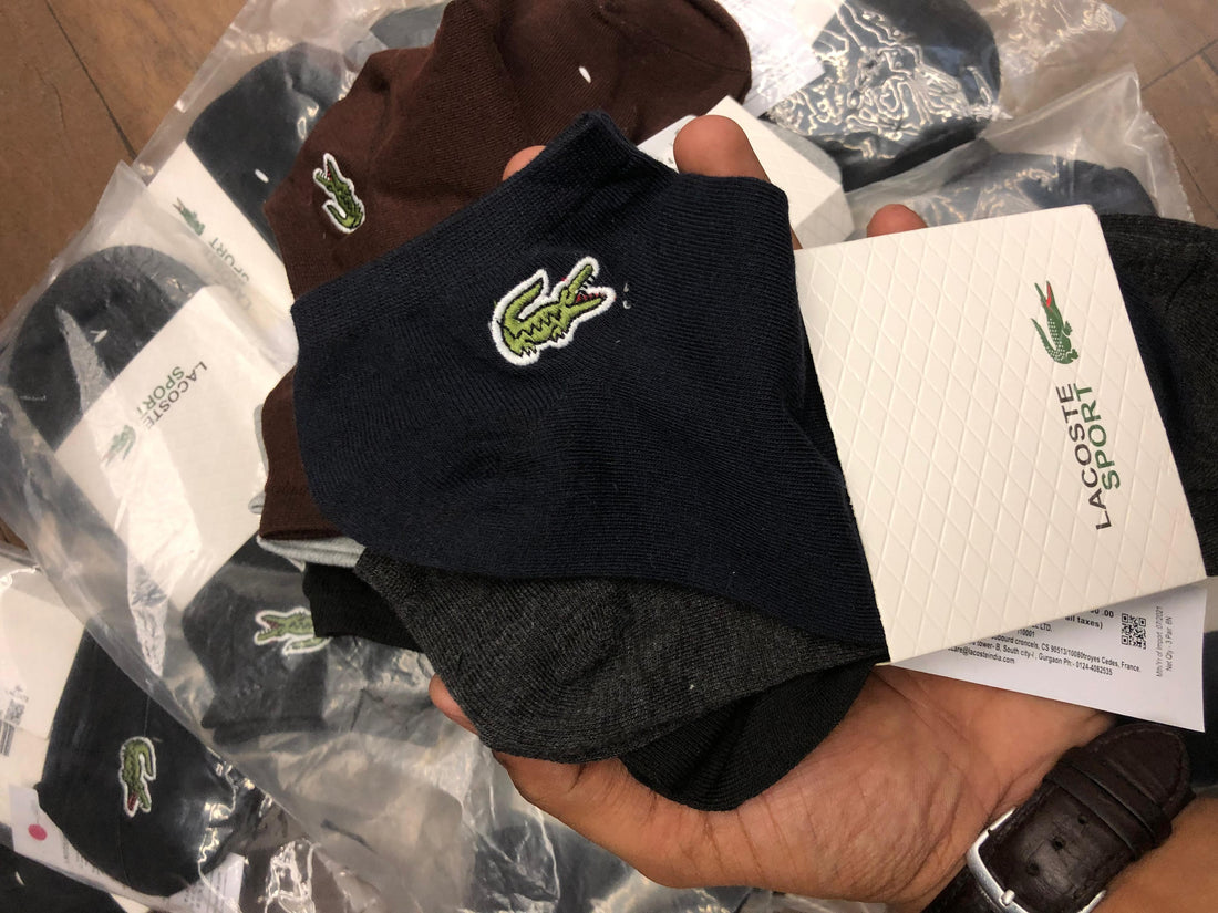 L.C.S. Unisex Ankle Length Socks – Pack of 3 | 100% Original