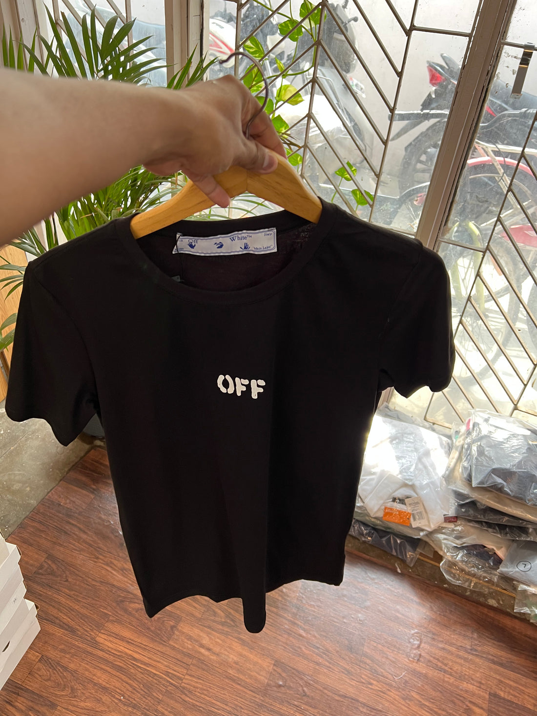 Off Whhite Imported T-Shirt